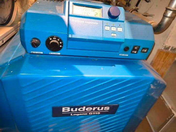 Buderus ketel met weishoupt brander tot 37kw., Diversen, Overige Diversen, Ophalen