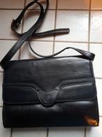 Handtas, dames, mals leder, amper gebruikt,, Ophalen of Verzenden, Zo goed als nieuw, Zwart, Handtas