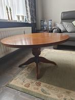 Antieke salontafel, Huis en Inrichting, Ophalen, Gebruikt, 50 tot 75 cm, Rond