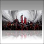 " City at Night "  prachtig Acrylschilderij van Gia Hung, Ophalen of Verzenden