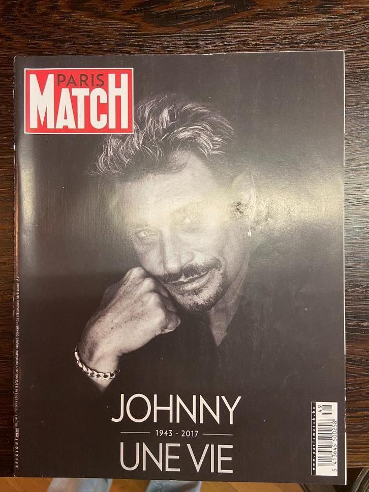 Paris Match N spécial Johnny Hallyday Une Vie 1943-2017, Verzamelen, Tijdschriften, Kranten en Knipsels, Tijdschrift, 1980 tot heden