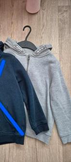 Sweater grijs met rits 134, Ophalen