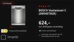 Bosch Vaatwaser, Ophalen, Zo goed als nieuw