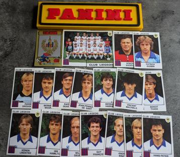 PANINI FOOTBALL 85 CLUB LUIK 19 STICKERS 1985 beschikbaar voor biedingen