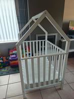 Box/park Bobita, om te bouwen tot speelhuisje mét toebehoren, Ophalen, Gebruikt, Rechthoekig, In hoogte verstelbaar