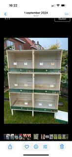 4 stuks vogelkooien, Dieren en Toebehoren, Vogels | Hokken en Kooien, Ophalen, Gebruikt, Kunststof, Broedkooi of Kweekkooi