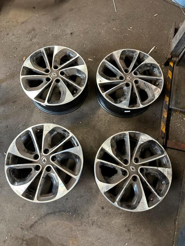 Renault megane/scenic velgen, Auto-onderdelen, Banden en Velgen, Velg(en), 17 inch, Personenwagen, Gebruikt, Ophalen