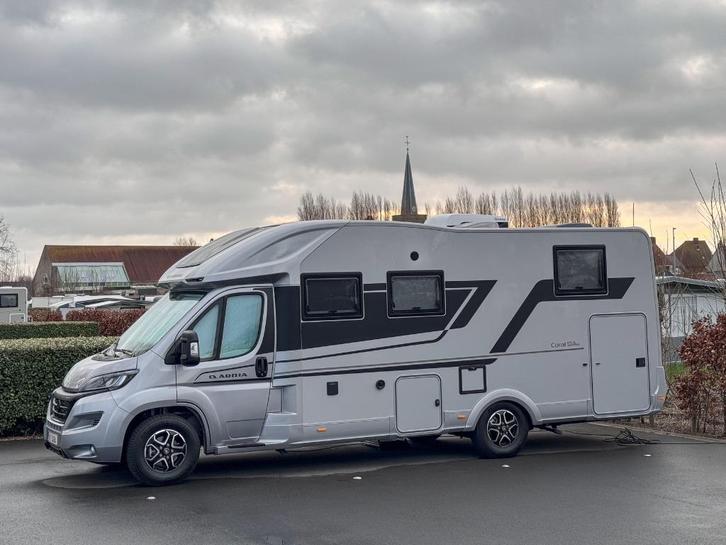 Adria Coral SUPREME 670DL, Caravans en Kamperen, Mobilhomes, Particulier, tot en met 3, Half-integraal, Adria, Fiat, Diesel, Automaat