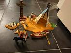 Playmobil wigwam indianen, Ophalen, Zo goed als nieuw