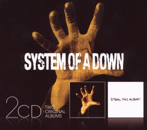 CD NEW: SYSTEM OF A DOWN - 2 original albums (1998 + 2002), CD & DVD, CD | Hardrock & Metal, Neuf, dans son emballage, Coffret