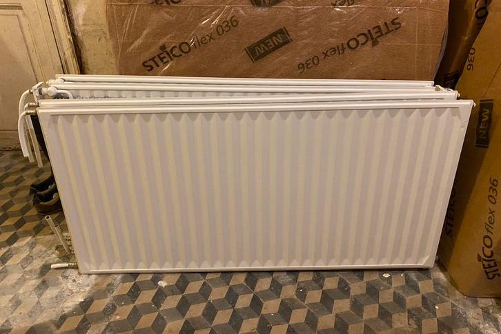 4 DEF radiatoren 140 x 70cm type 10, Doe-het-zelf en Bouw, Verwarming en Radiatoren, Gebruikt, Radiator, 30 tot 80 cm, 60 tot 150 cm