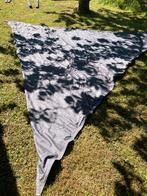 Schaduwdoek met palen nesling, Tuin en Terras, Ophalen, Zo goed als nieuw