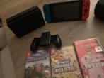 Nintendo switch + 3 jeux ‼️ main propre seulement‼️, Games en Spelcomputers, Ophalen, Zo goed als nieuw