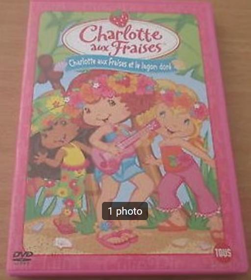 DVD „Strawberry Shortcake and the Golden Lagoon”, Cd's en Dvd's, Dvd's | Kinderen en Jeugd, Zo goed als nieuw, Tv fictie, Poppen