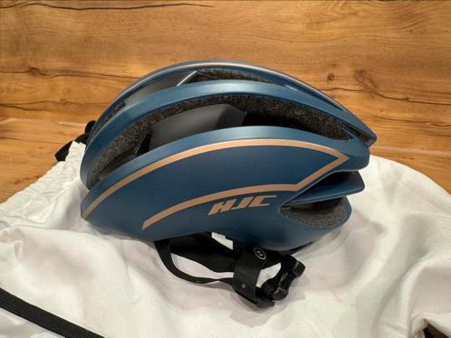 HJC Ibex matblauw/bronzen helm, Fietsen en Brommers, Fietsaccessoires | Fietshelmen, Nieuw, Heer of Dame, M, Ophalen of Verzenden