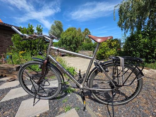 Trekkingfiets Van Nicholas Pioneer,titanium kader en Rohloff, Fietsen en Brommers, Fietsen | Dames | Sportfietsen en Toerfietsen