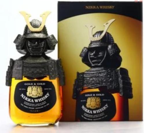 nog slechts 10 x Japanse Whisky Nikka Gold & Gold Samurai, Collections, Vins, Neuf, Enlèvement ou Envoi