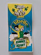 Vintage Sticker - Libelle - Kinderkrant - Speel je mee?, Verzamelen, Ophalen of Verzenden, Zo goed als nieuw, Strip of Tekenfilm