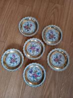 6 BELLES ASSIETTES FLEURS, Antiquités & Art, Enlèvement ou Envoi