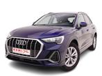 AUDI Q3 35 TFSi 150 S-Tronic S-Line + GPS Plus + Virtual Coc, Auto's, Audi, Automaat, Navigatiesysteem, Blauw, SUV of Terreinwagen