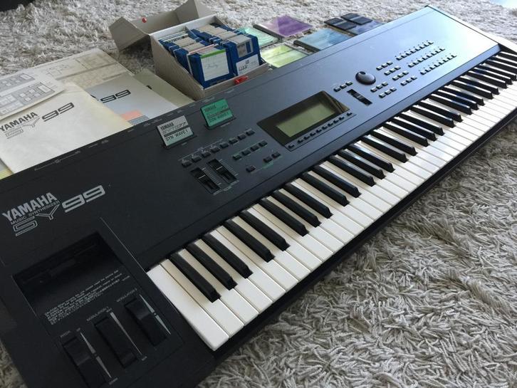 Yamaha SY 99 AFM/AWM Synthesizer met toebehoren, Muziek en Instrumenten, Synthesizers, Yamaha, Ophalen