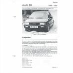 Audi 80 Vraagbaak losbladig 1986-1991 #1 Nederlands, Audi, Gelezen, Ophalen of Verzenden