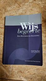 Wijsbegeerte: een historische inleiding, Gerd Van Riel, Enlèvement ou Envoi, Philosophie ou éthique, Utilisé