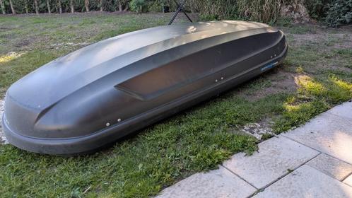 Dakkoffer Dual Side BERMUDE 500 zwart 524L, Auto diversen, Dakkoffers, Zo goed als nieuw, Ophalen