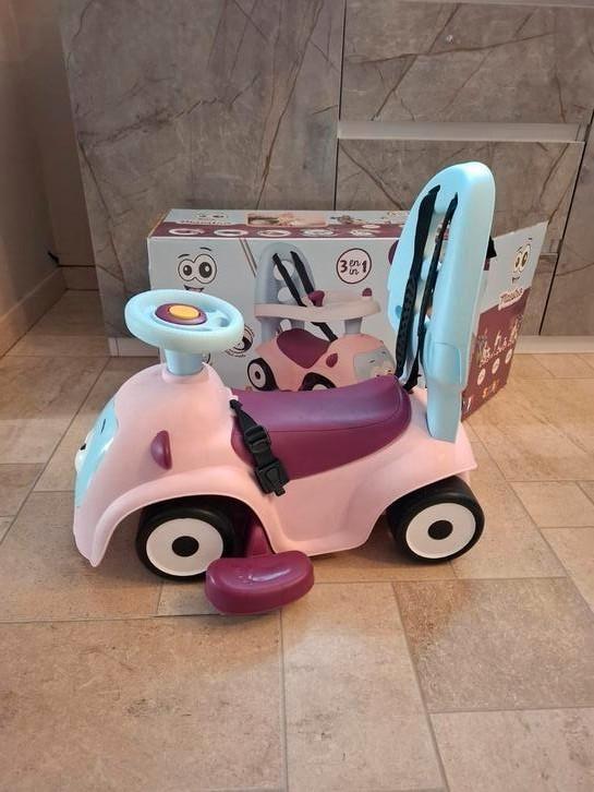 Maestro roze smoby 3 in 1 houder, Kinderen en Baby's, Speelgoed | Buiten | Voertuigen en Loopfietsen, Gebruikt, Ophalen