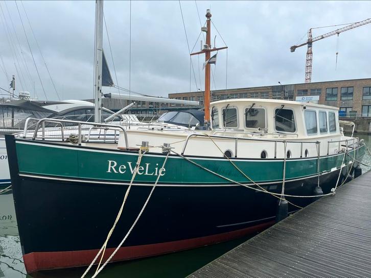 Beurtvaarder 1225, Watersport en Boten, Motorboten en Motorjachten, Gebruikt, Staal, 12 meter of meer, Diesel, Binnenboordmotor
