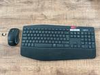 LOGITECH qwerty toetsenbord + muis, Computers en Software, Toetsenborden, Ophalen, Gebruikt, Toetsenbord en muis-set, Logitech