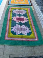 Vintage handgemaakt tapijt in wol., Huis en Inrichting, Stoffering | Tapijten en Vloerkleden, Ophalen, Gebruikt