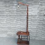 Eiken vloerlamp, Ophalen