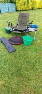 FEEDER STOEL COMPLEET SET MET ACC PRESTON/GURRU/, Watersport en Boten, Ophalen, Zo goed als nieuw, Complete set