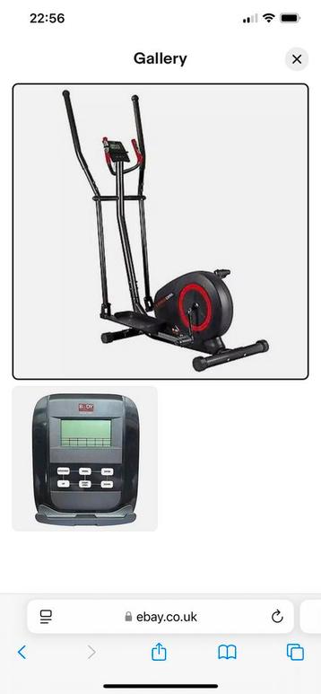 Crosstrainer body sculpture e1710, Sport en Fitness, Ophalen, Nieuw, Crosstrainer