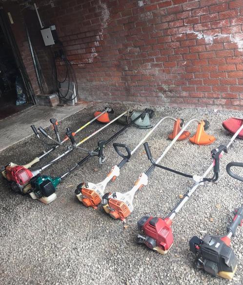 Lot de débrousailleuses, Tuin en Terras, Bosmaaiers, Zo goed als nieuw, Benzine, 10 tot 30 cm, Ophalen