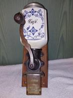 oude porseleinen wandkoffiemolen, begin 1900, Antiek en Kunst, Ophalen of Verzenden