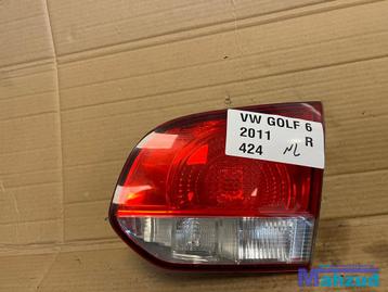 VW GOLF 6 Rechts binnen achterlicht 2009-2013