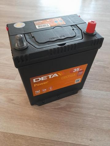 Autobatterij 35 Ah  240 A startstroom beschikbaar voor biedingen