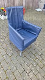 Montis chaplin lederen blauwe zetel, Huis en Inrichting, Ophalen, Leer