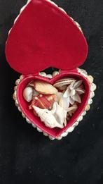 kleine schelpen gemengd met doos, Ophalen of Verzenden, Schelp(en)