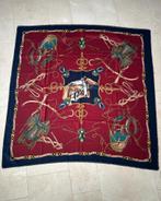 Equestrian Whip Harness And Saddle Large Red Scarf, Ophalen of Verzenden, Zo goed als nieuw