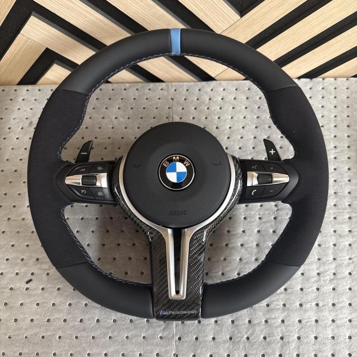BMW M sport stuur compleet carbon alcantara, Auto-onderdelen, Besturing, BMW, Nieuw, Ophalen of Verzenden