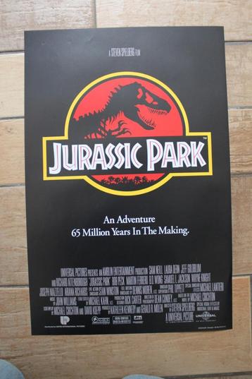 filmaffiche Jurassic Park 1993 Steven Spielberg filmposter beschikbaar voor biedingen