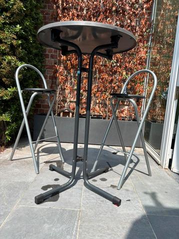 Bartafel met 2 barstoelen, Enlèvement, Utilisé