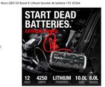 Noco GBX155 Boost X Lithium booster de batterie 12V 4250A, Autos : Pièces & Accessoires, Batteries & Accessoires, Enlèvement, Neuf
