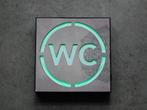 WC teken - light box - groen licht, Antiek en Kunst, Ophalen of Verzenden