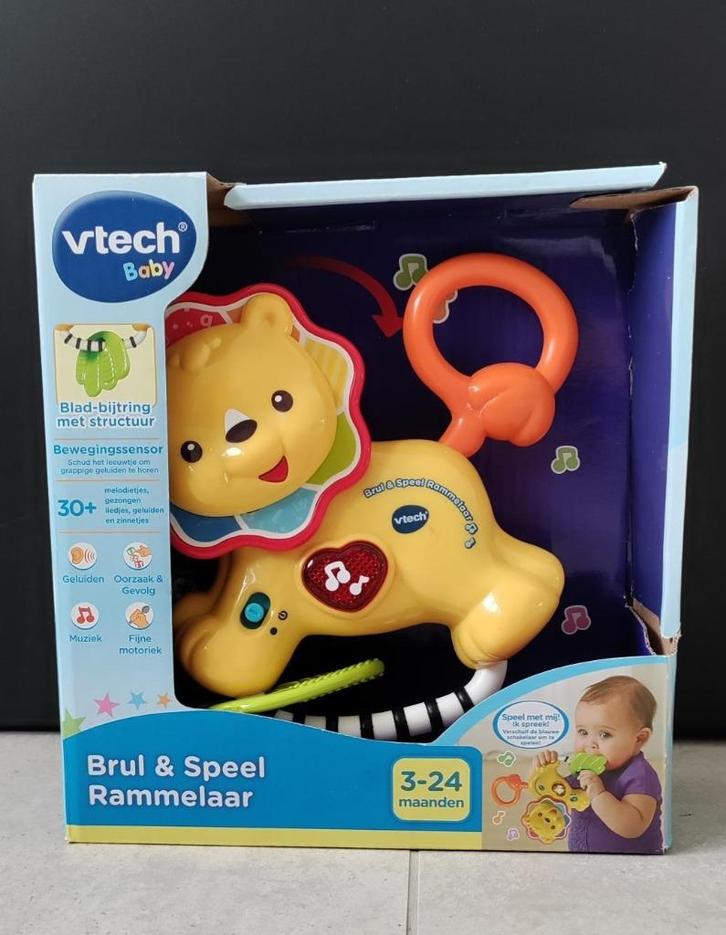 VTech Baby Brul & Speel Rammelaar, Kinderen en Baby's, Speelgoed | Vtech, Zo goed als nieuw, Ophalen
