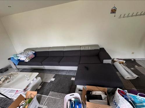 L bank 6/7 persoons zit, Huis en Inrichting, Zetels | Complete zithoeken, Gebruikt, Ophalen of Verzenden