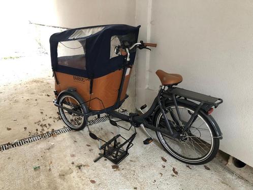 Babboe Curve-E, Fietsen en Brommers, Fietsen | Bakfietsen, Nieuw, Overige merken, 4 kinderen of meer, Elektrisch, Huif, Ophalen